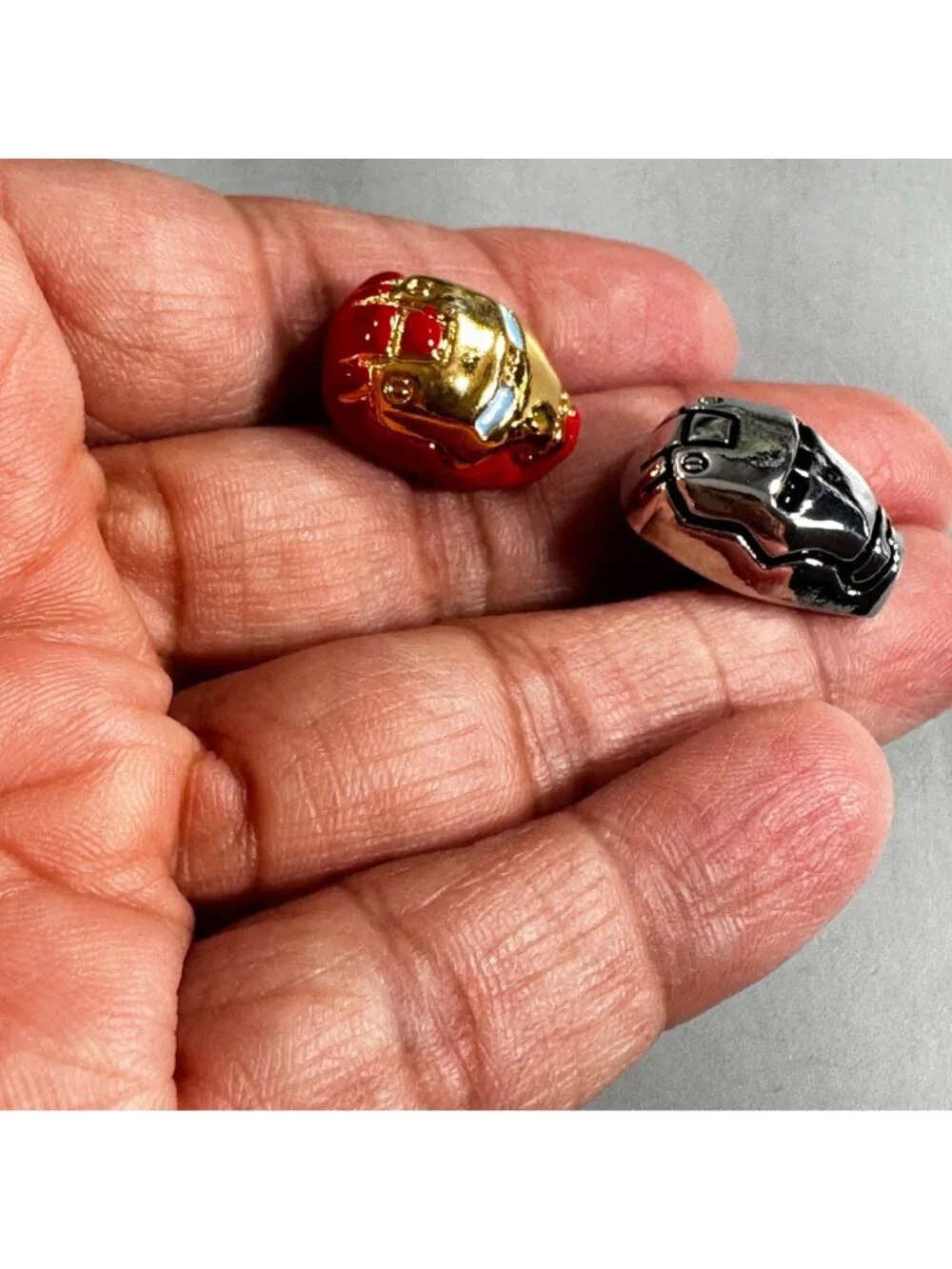 Iron Man Marvel Lapel Pin Avengers Super Hero Mask Badge Brooch Accessories Pin